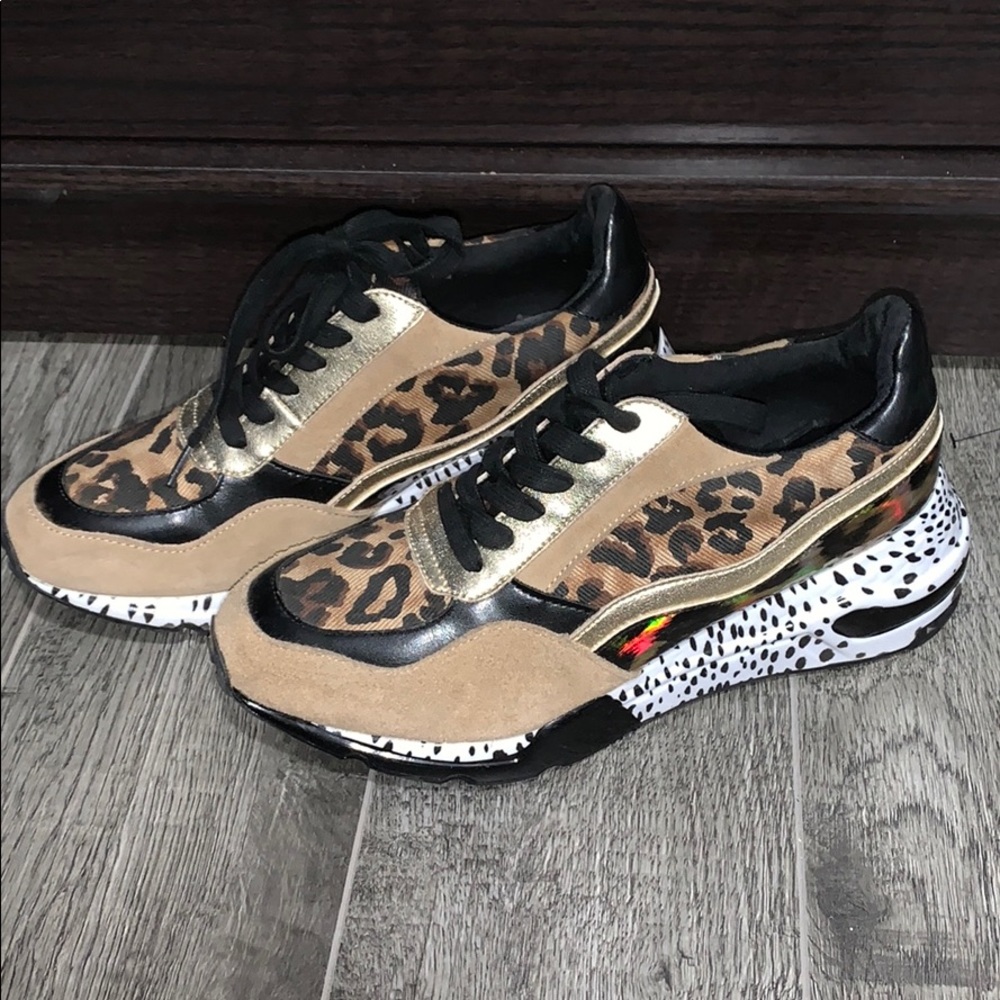 Steve Madden print sneakers